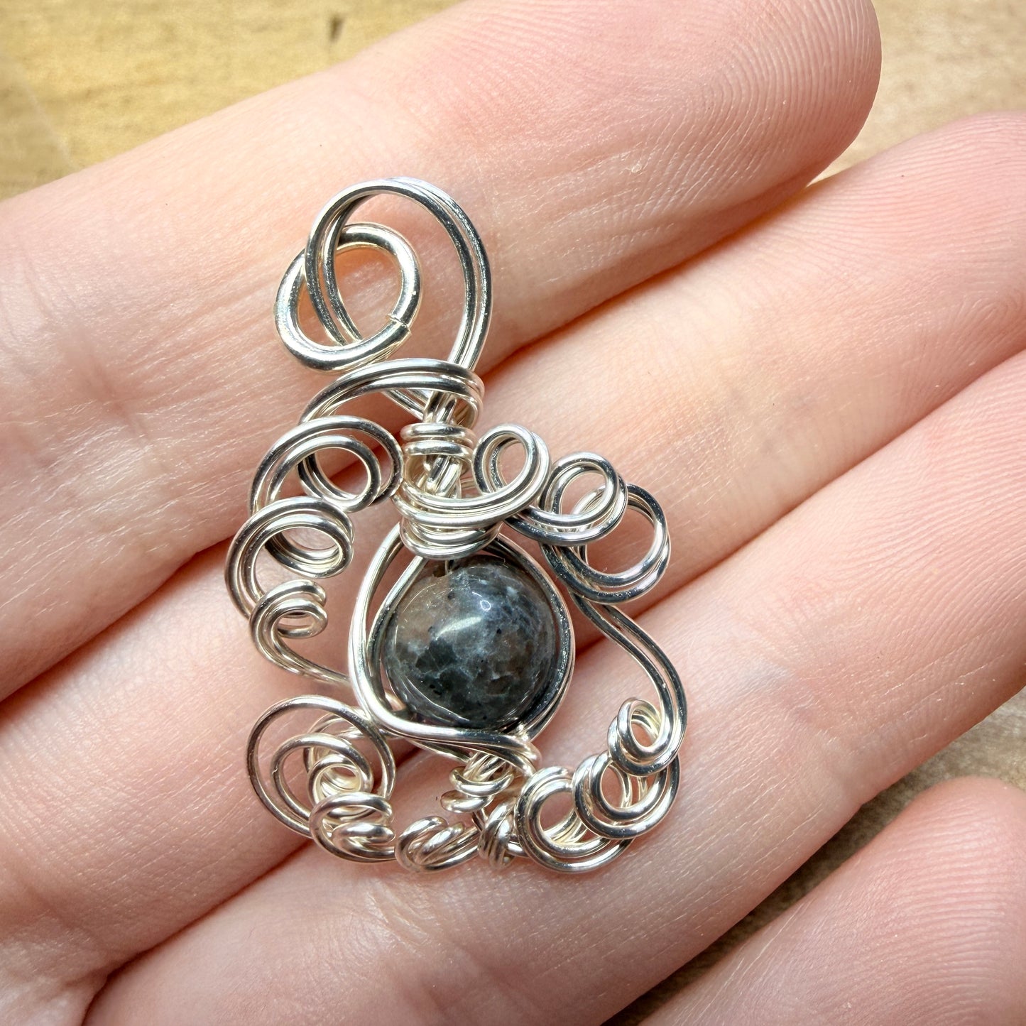 Magpie Rummage Sale - yooperlite pendant