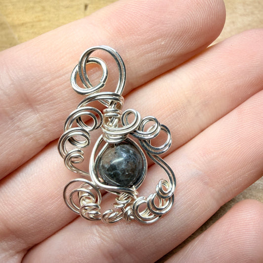 Magpie Rummage Sale - yooperlite pendant