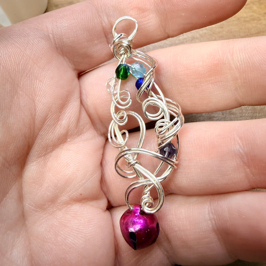 Magpie Rummage Sale - vintage WS pendant