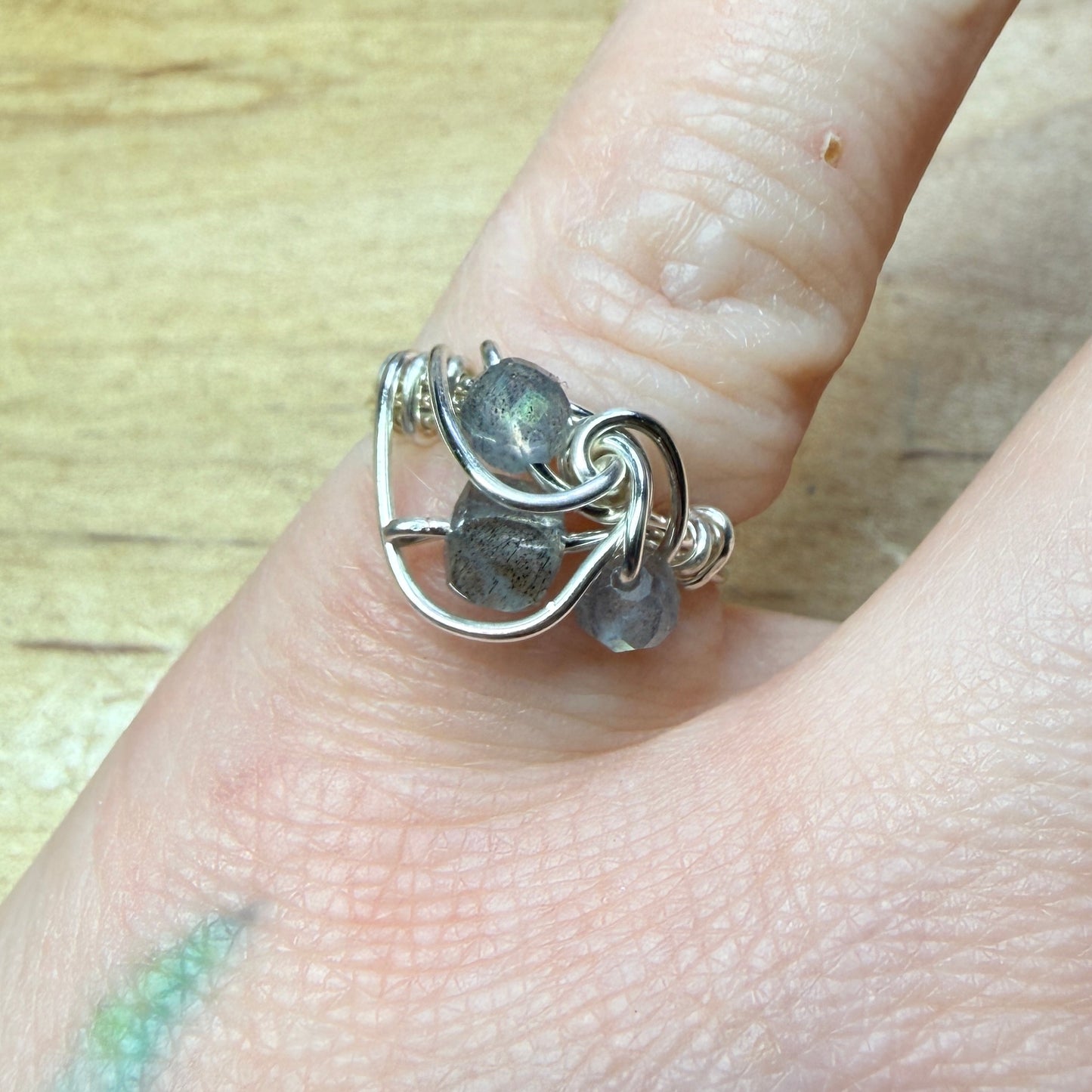 Magpie Rummage Sale - labradorite ring