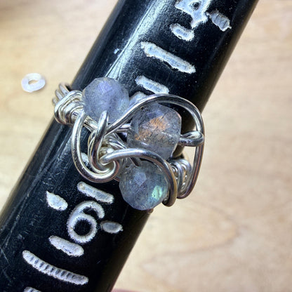 Magpie Rummage Sale - labradorite ring