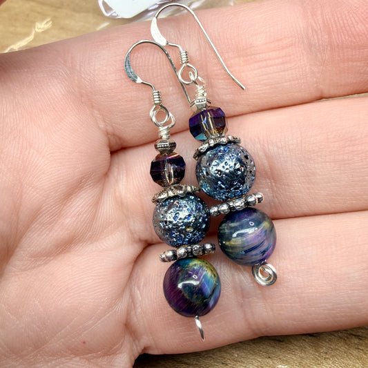 Magpie Rummage Sale - evil genius earrings