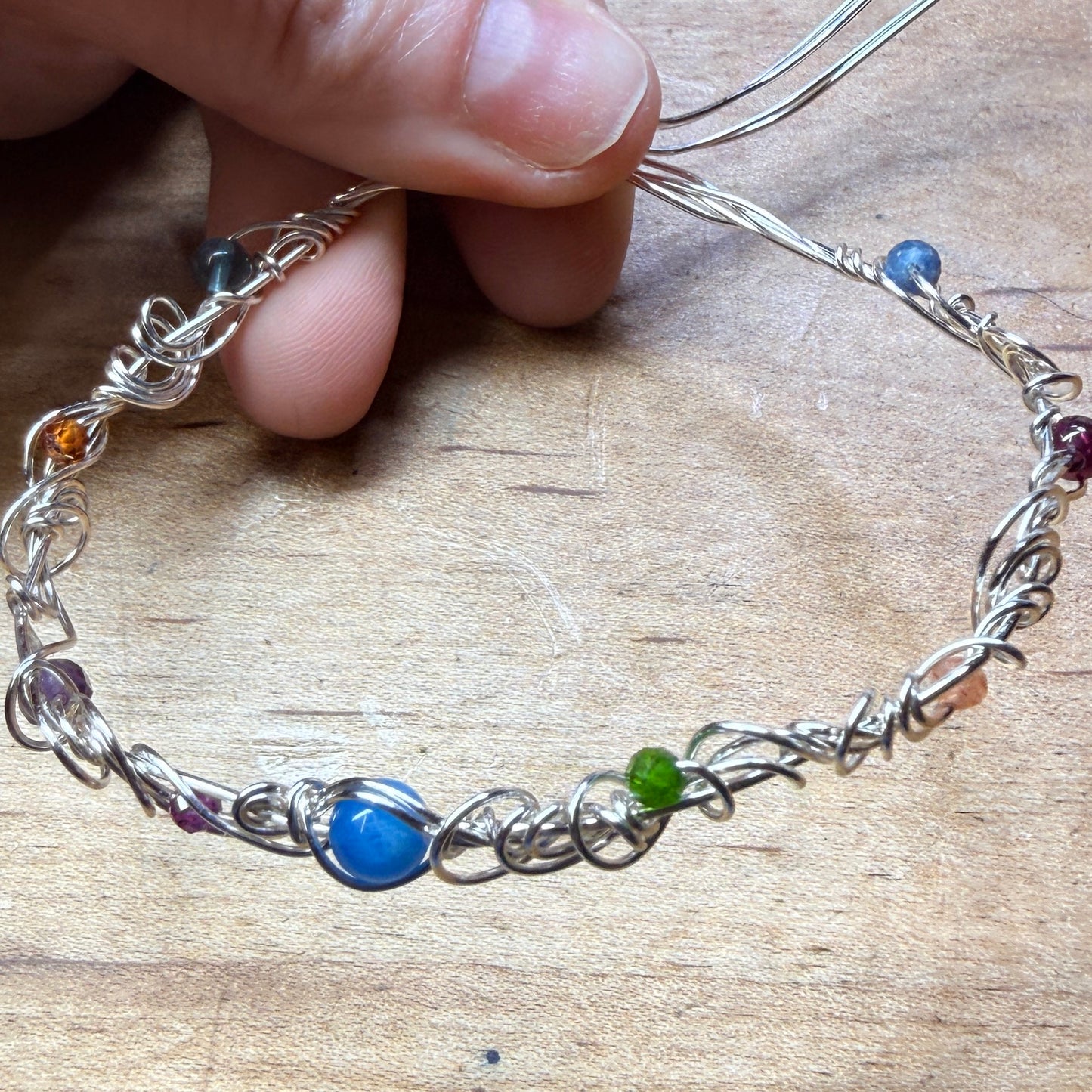 Magpie Rummage Sale - gemstone bracelet