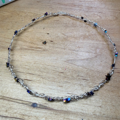 Magpie Rummage Sale - 17” hematite star necklace