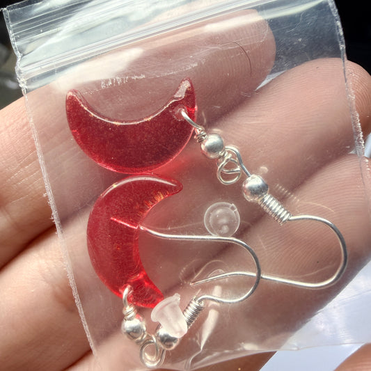 Magpie Rummage Sale - red glass moons