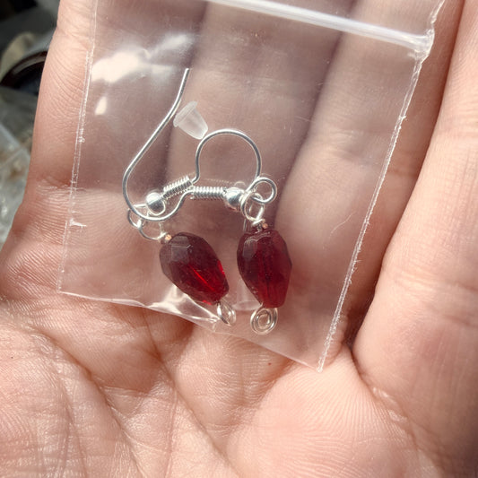 Magpie Rummage Sale - red teardrops