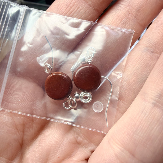 Magpie Rummage Sale - orange-brown jasper