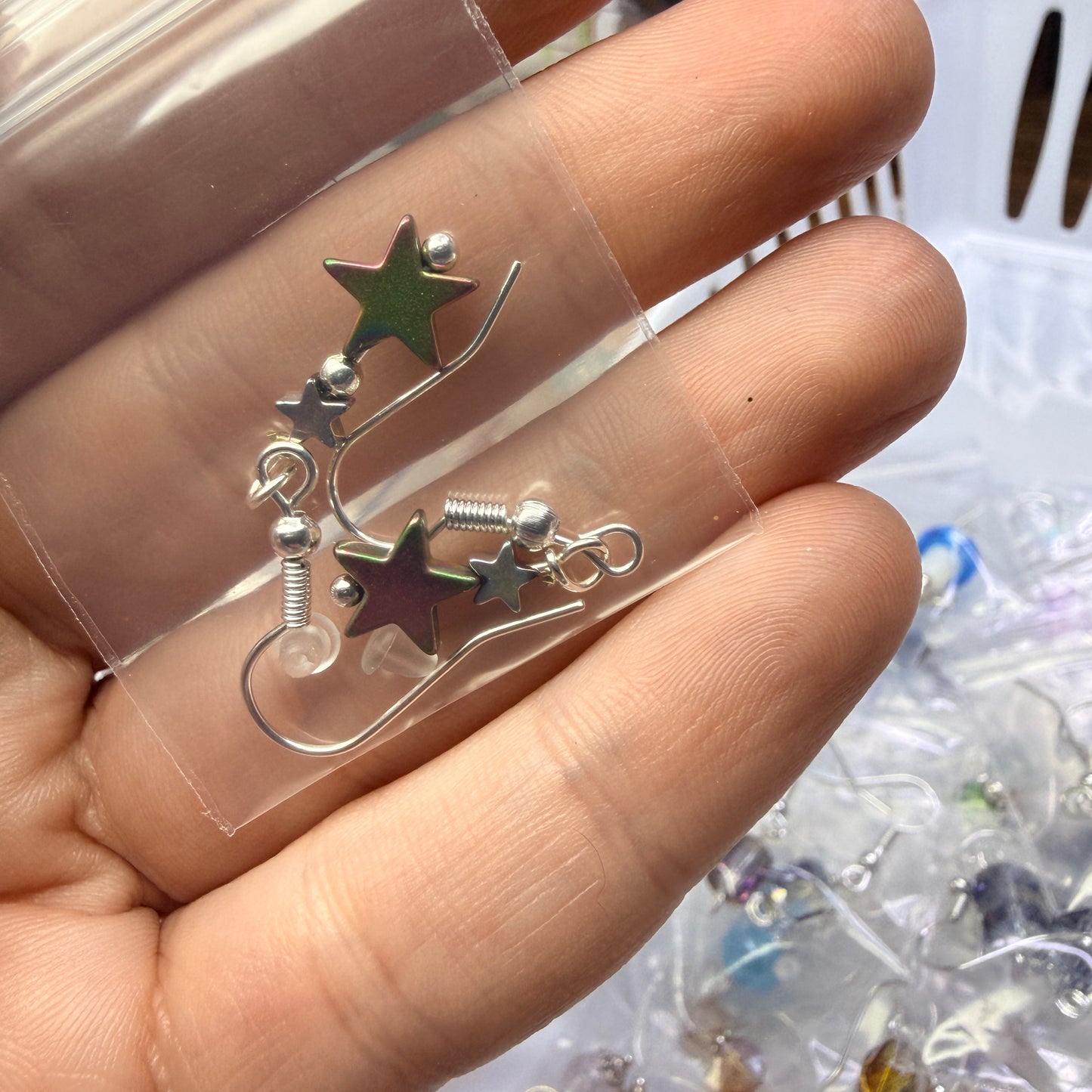 Magpie Rummage Sale - hematite stars