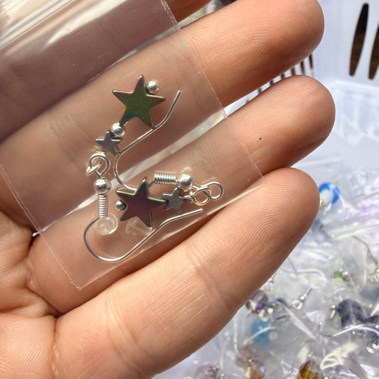 Magpie Rummage Sale - hematite stars