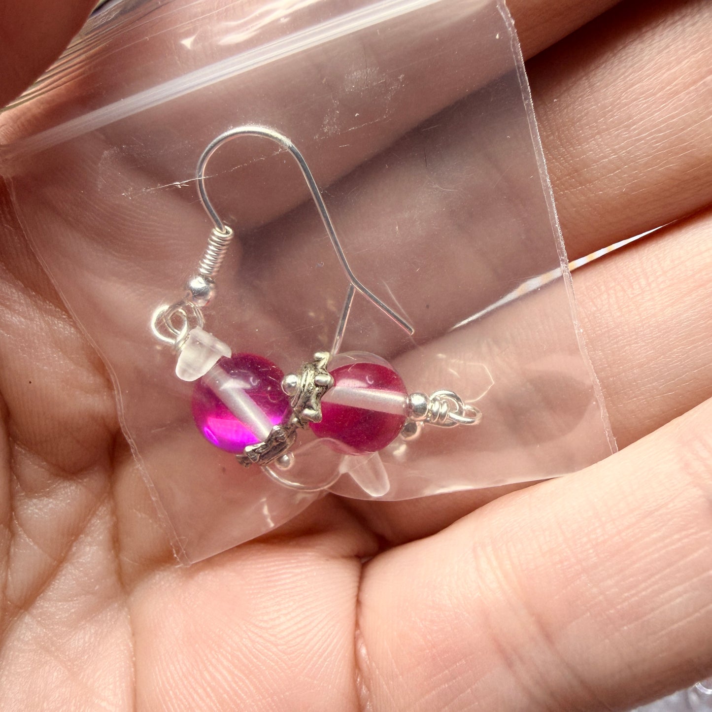 Magpie Rummage Sale - pink mermaid glass