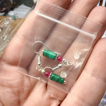Magpie Rummage Sale - malachite and ruby
