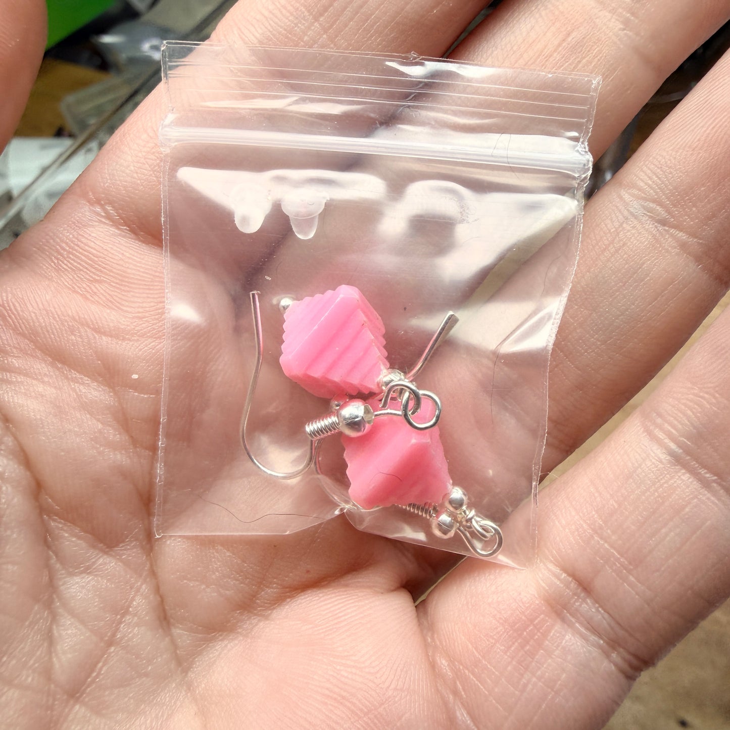 Magpie Rummage Sale - pink vintage plastic