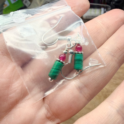 Magpie Rummage Sale - malachite and ruby