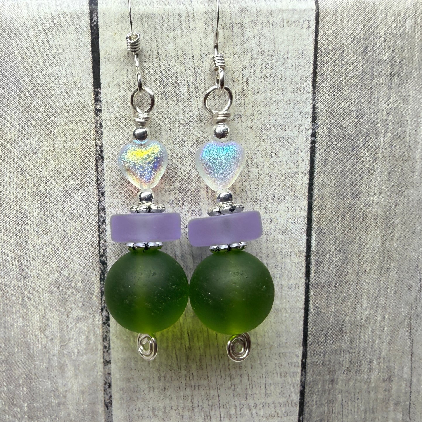 Mermaid Summer - genderqueer earrings