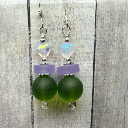 Mermaid Summer - genderqueer earrings