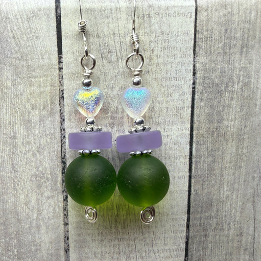 Mermaid Summer - genderqueer earrings