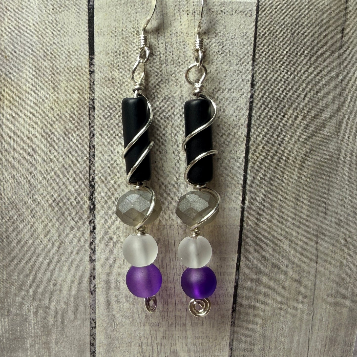 Mermaid Summer - ace earrings