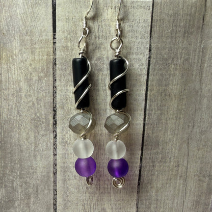 Mermaid Summer - ace earrings
