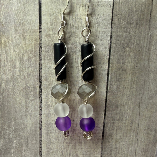 Mermaid Summer - ace earrings