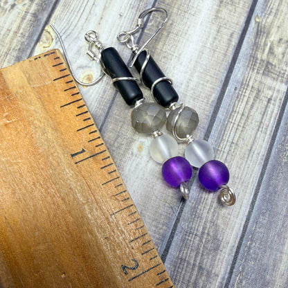 Mermaid Summer - ace earrings