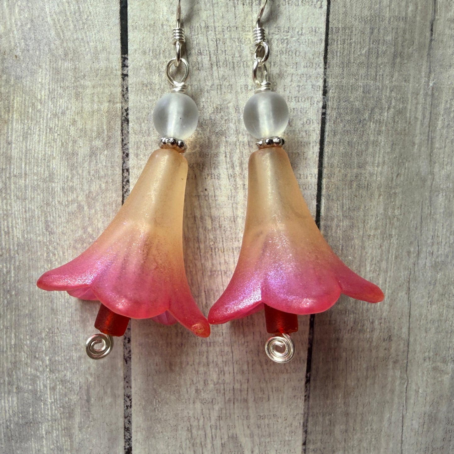 Mermaid Summer - lesbian flower earrings