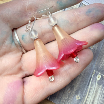 Mermaid Summer - lesbian flower earrings