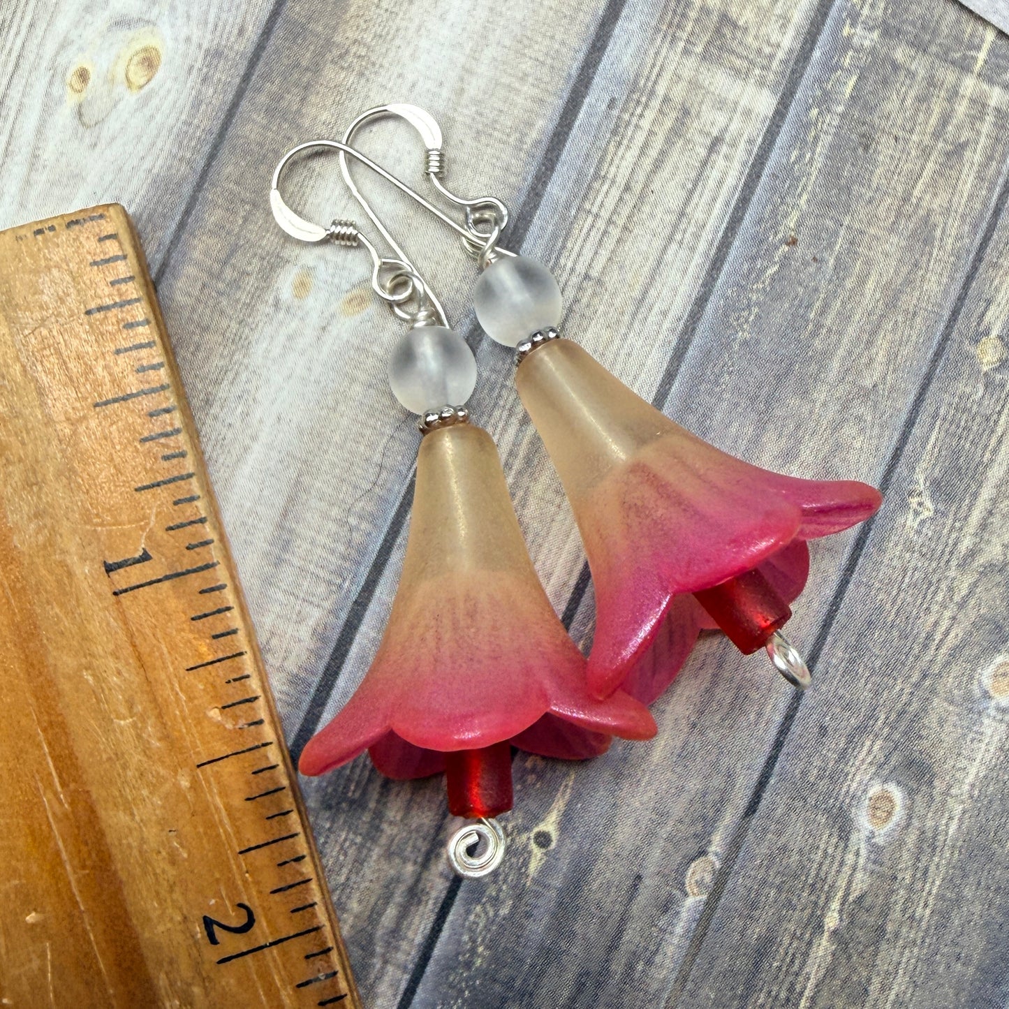 Mermaid Summer - lesbian flower earrings