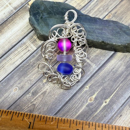 Mermaid Summer - bi pendant