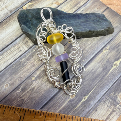 Mermaid Summer - nonbinary pendant