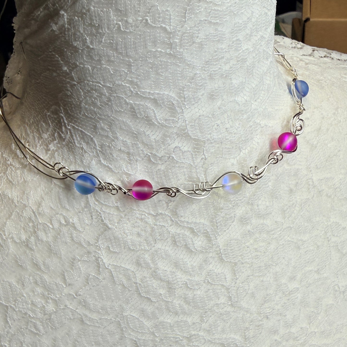 Mermaid Summer - trans necklace