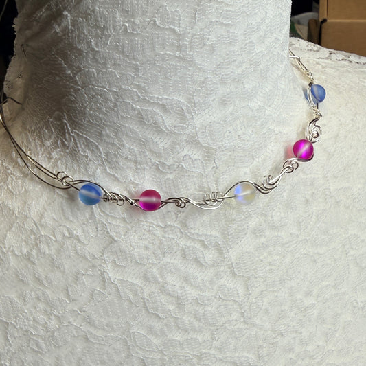 Mermaid Summer - trans necklace
