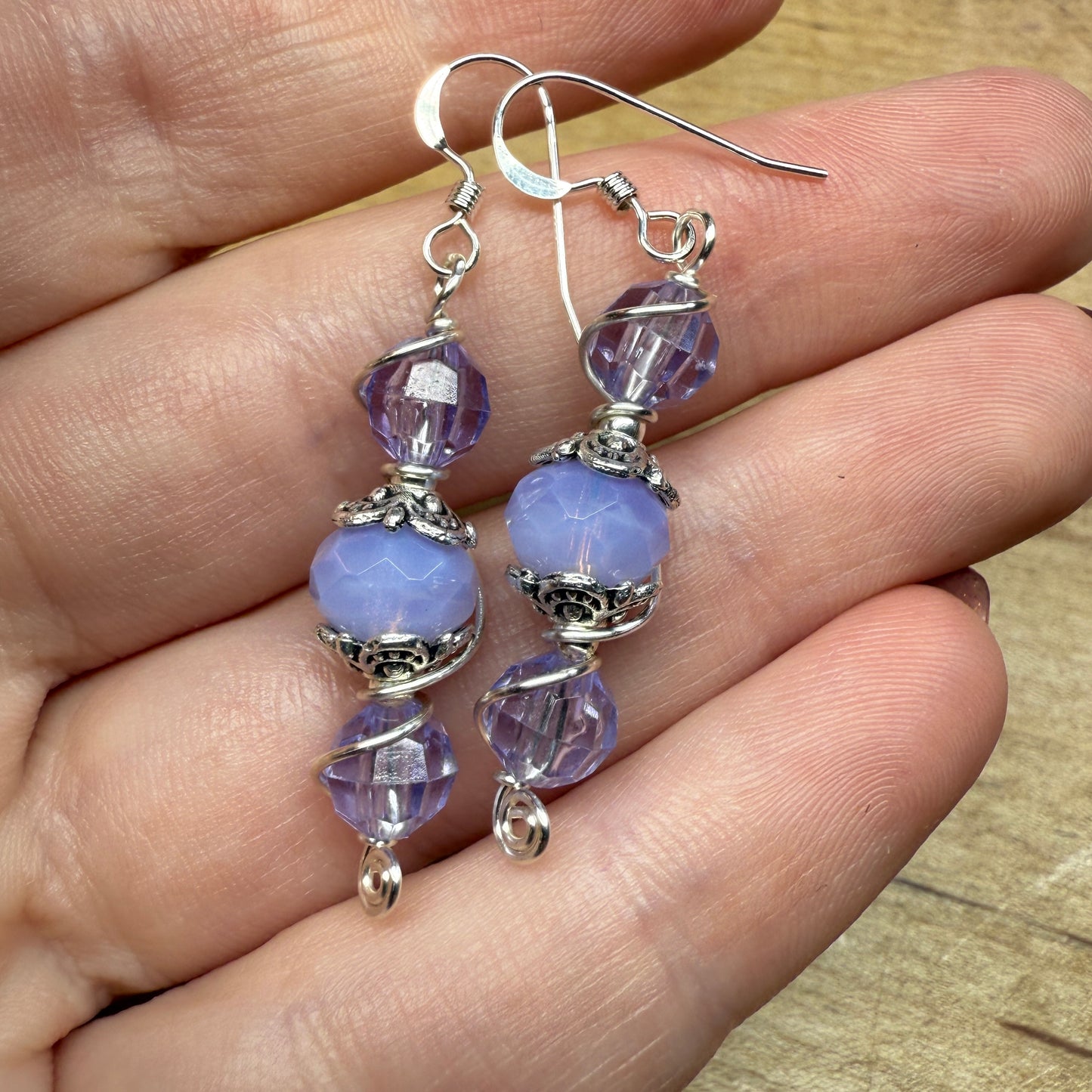 Lavender Earrings