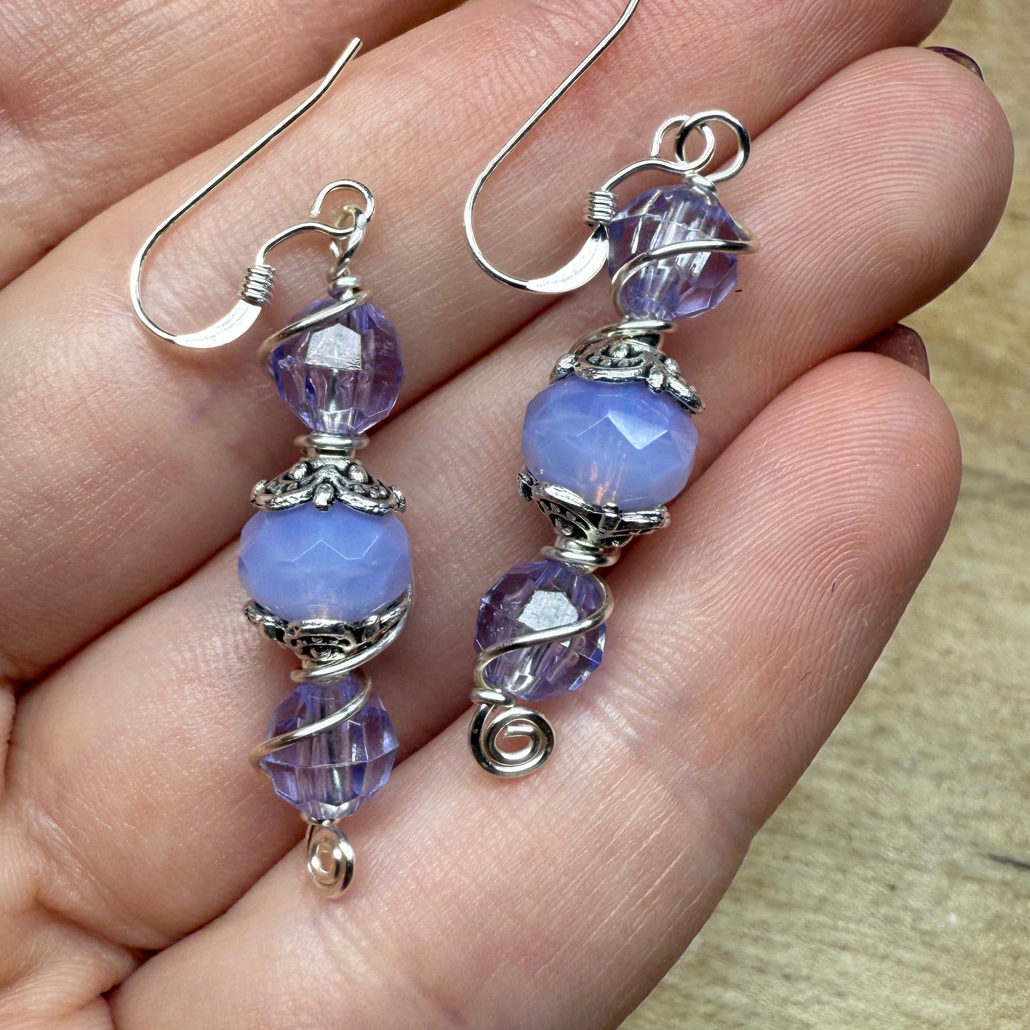 Lavender Earrings