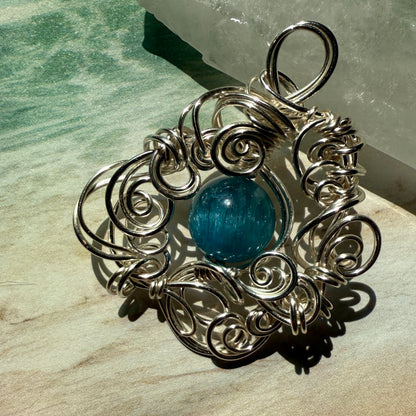 Stillness In The Storm: apatite bracelet
