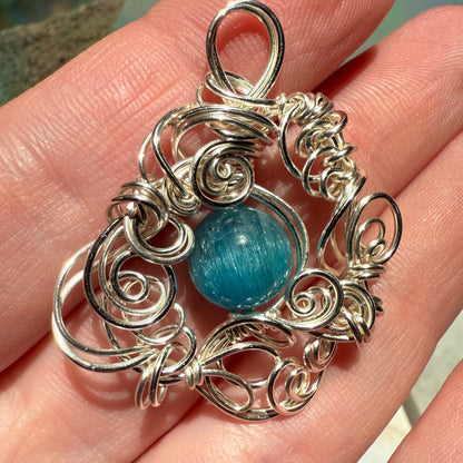 Stillness In The Storm: apatite bracelet