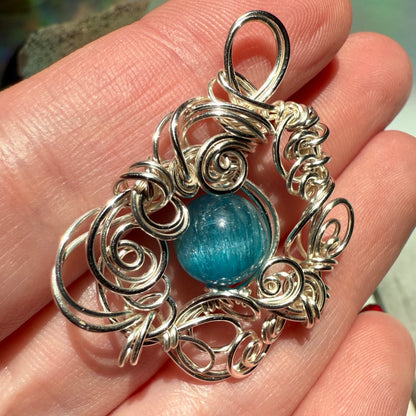 Stillness In The Storm: apatite bracelet