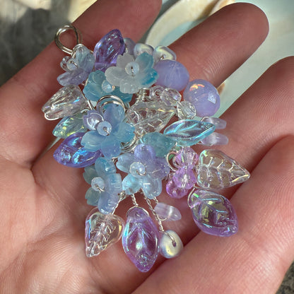 on the turning tide -  mermaid garden pendant