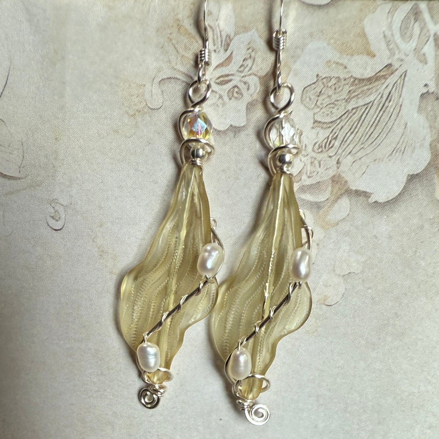 on the turning tide - kelp earrings