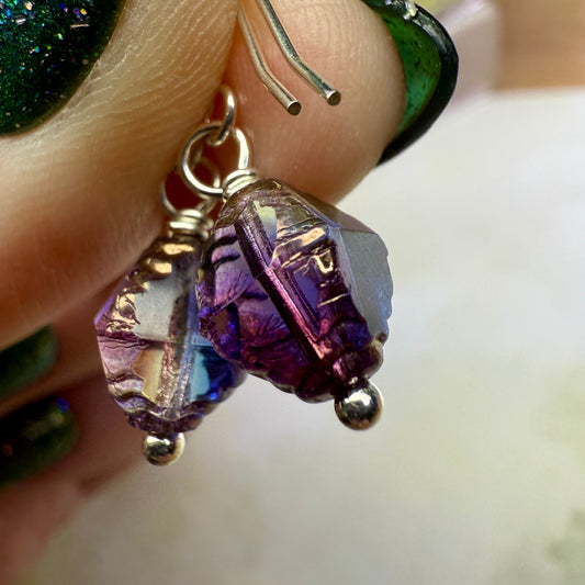 in the waiting woods - fae lantern earrings