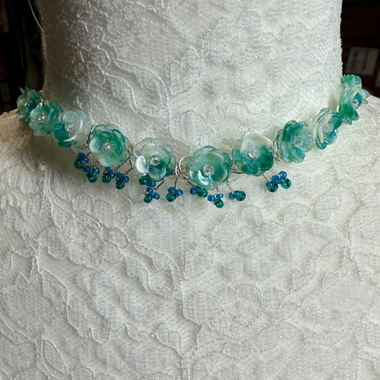 on the turning tide - glow in the dark necklace