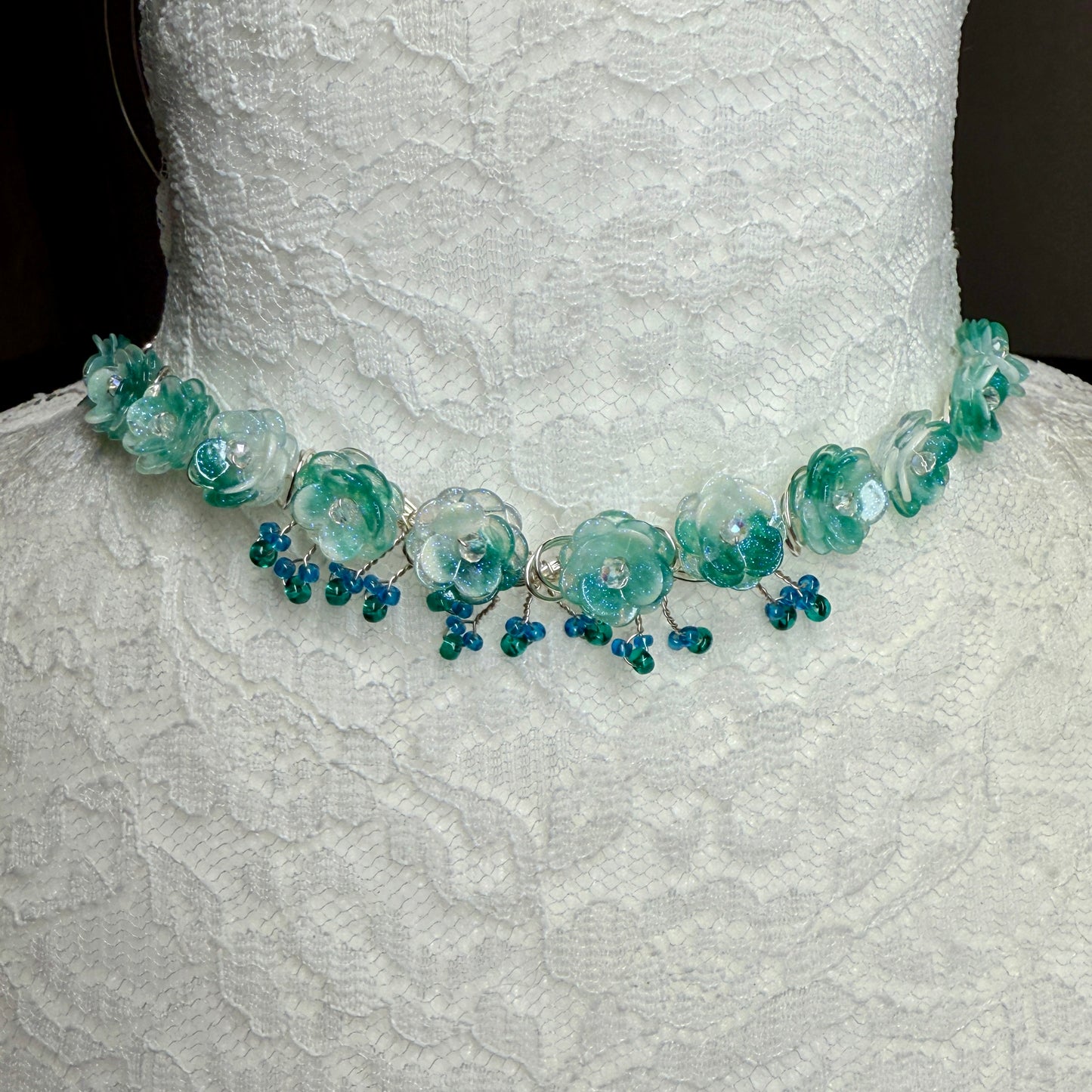on the turning tide - glow in the dark necklace