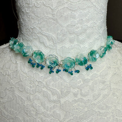 on the turning tide - glow in the dark necklace
