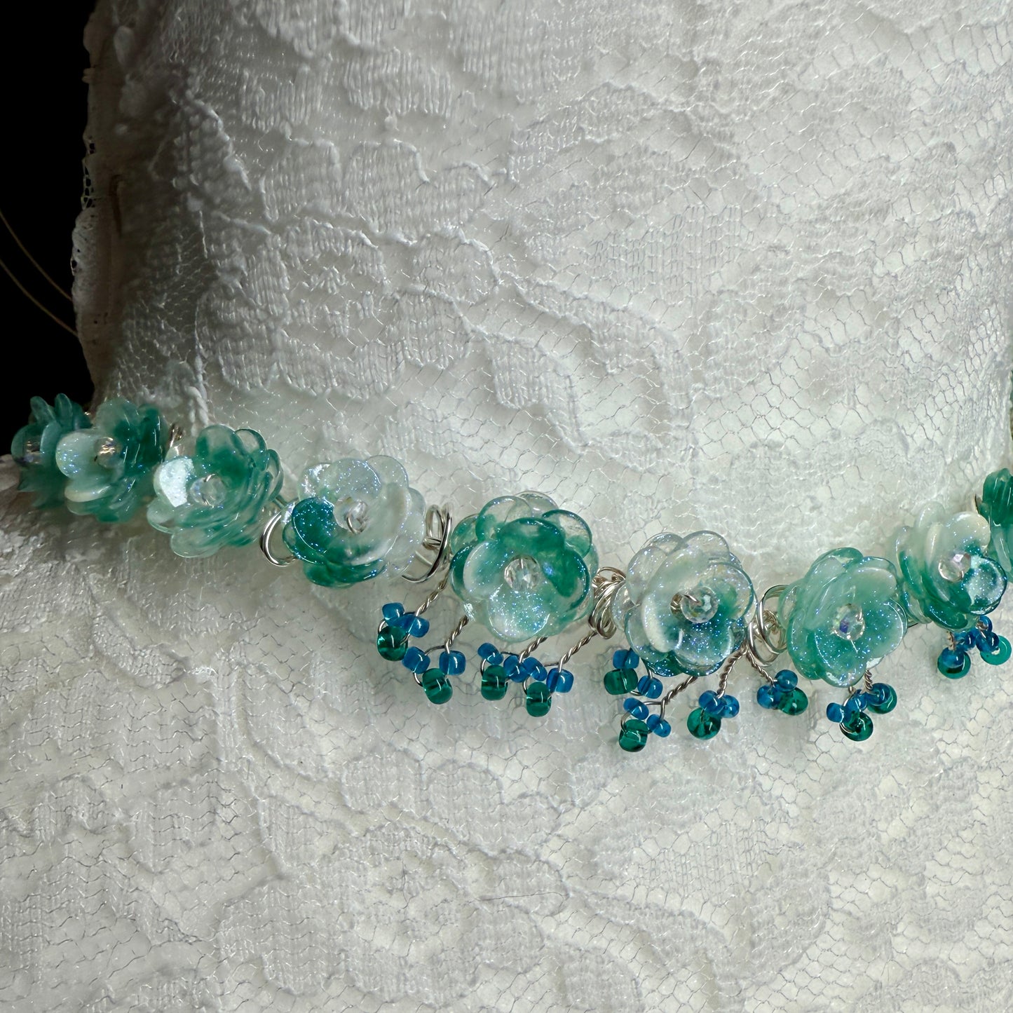 on the turning tide - glow in the dark necklace