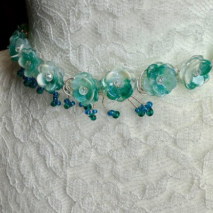 on the turning tide - glow in the dark necklace