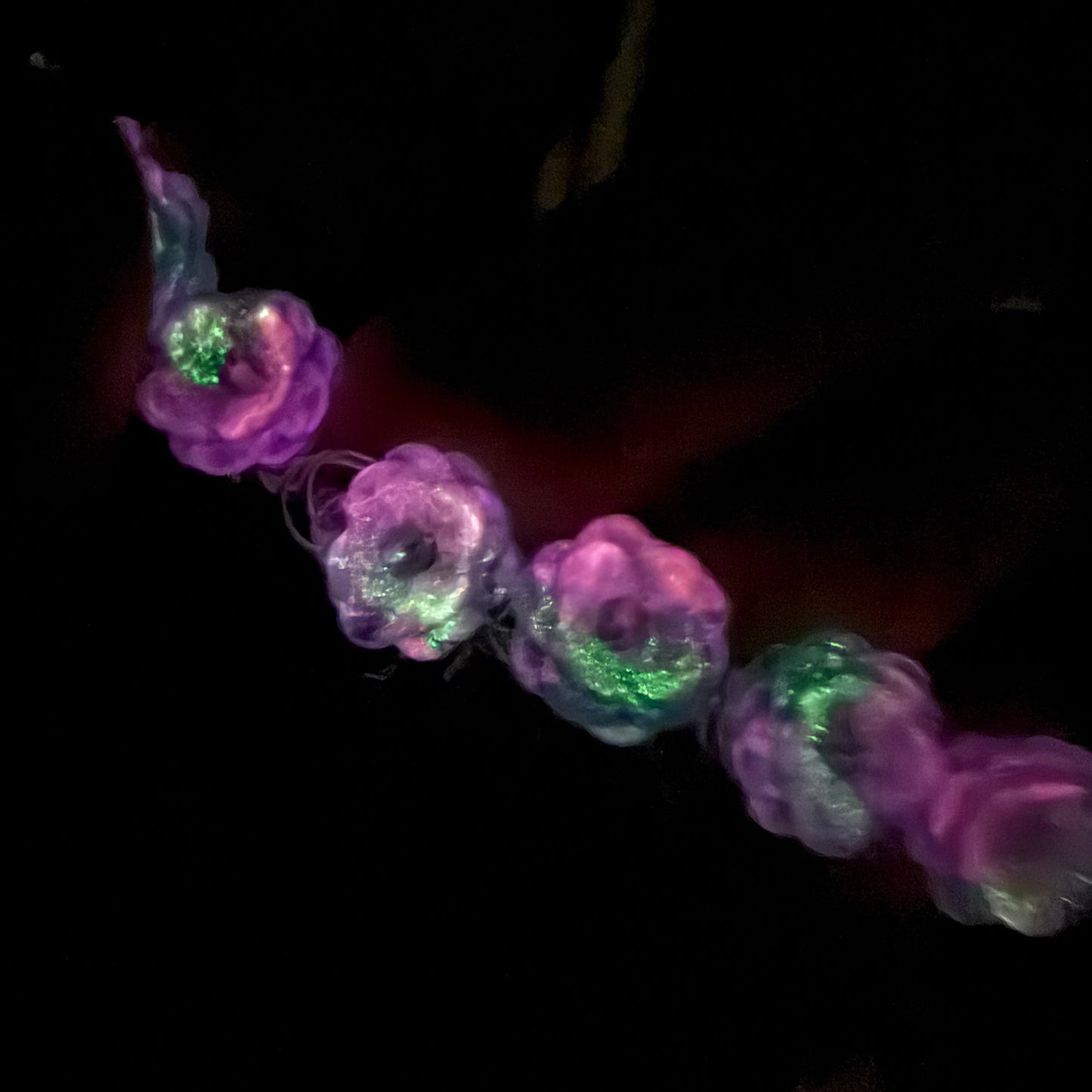 on the turning tide - glow in the dark necklace