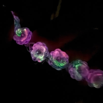 on the turning tide - glow in the dark necklace