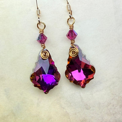 in the waiting woods - chandelier earrings