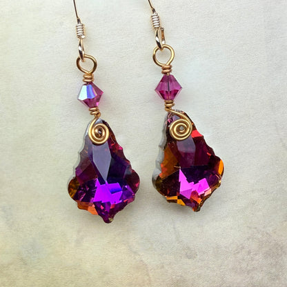 in the waiting woods - chandelier earrings