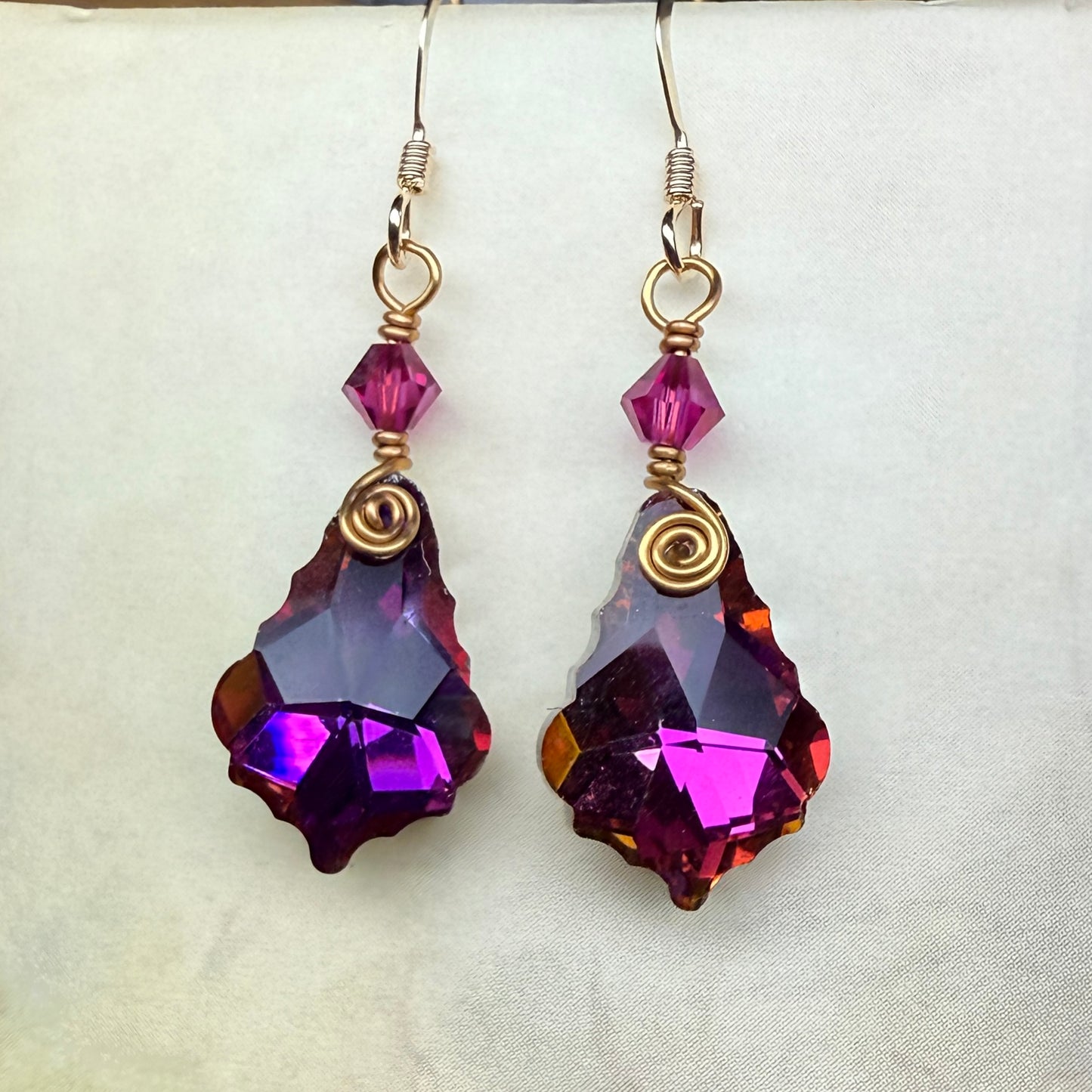 in the waiting woods - chandelier earrings