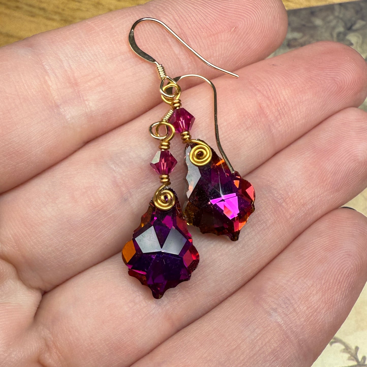 in the waiting woods - chandelier earrings